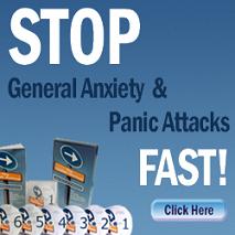Stop anxiety panic attacks and phobias